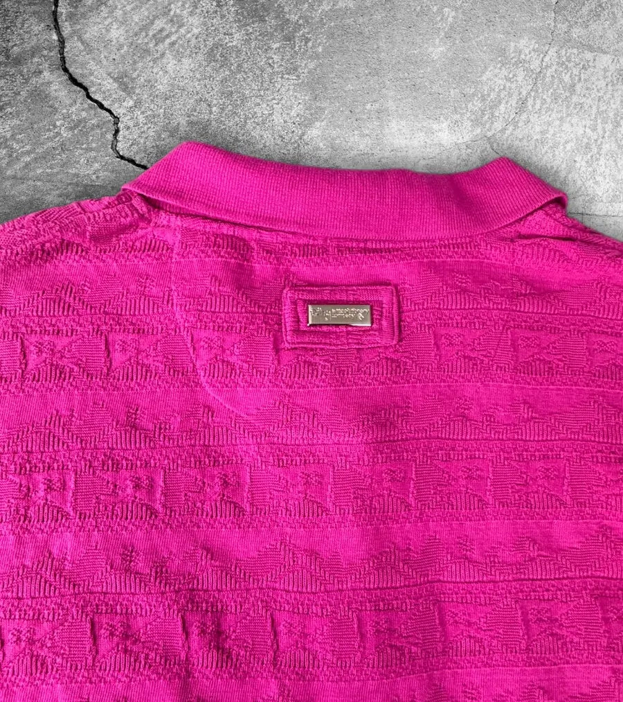 Vintage LRG Strickpolo XL